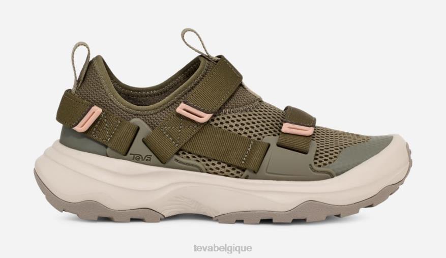 Teva sortie universelle des femmes 4D2N118olive brûlée
