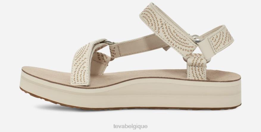 Teva mi-forme universelle géométrique pour femme 4D2N75cygne blanc
