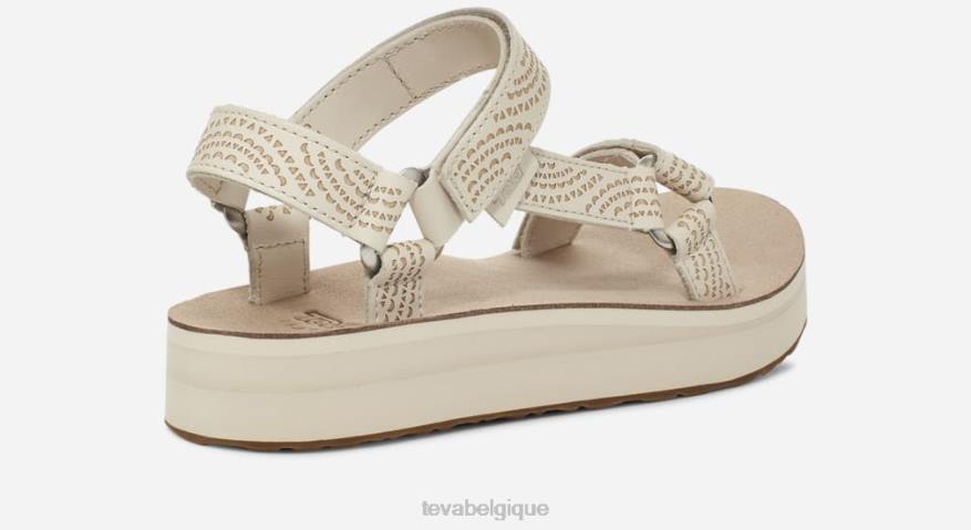Teva mi-forme universelle géométrique pour femme 4D2N75cygne blanc