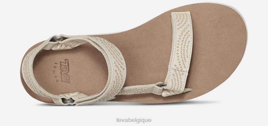 Teva mi-forme universelle géométrique pour femme 4D2N75cygne blanc