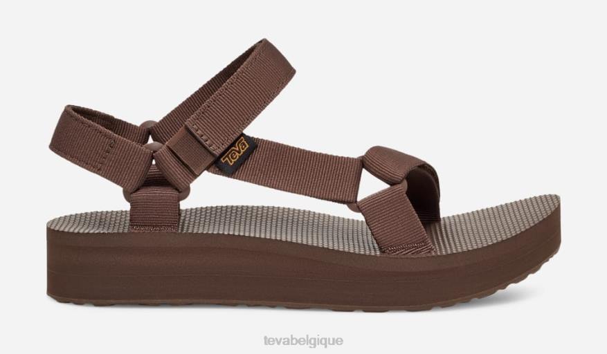 Teva mi-forme universelle pour femme 4D2N27marron forêt tropicale