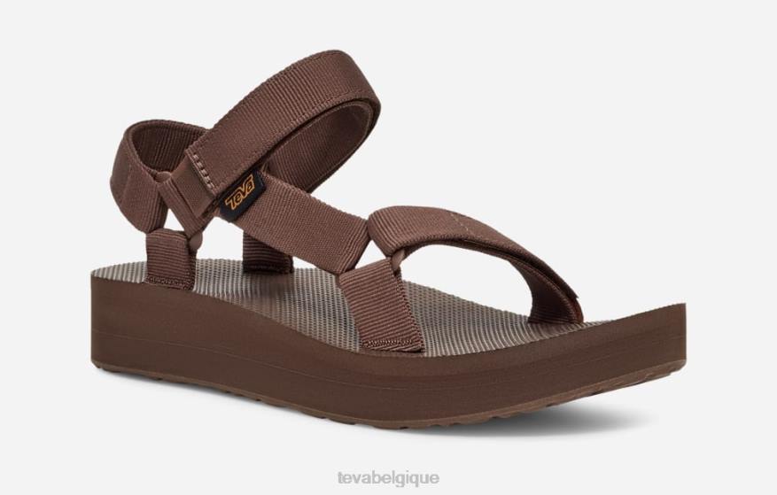 Teva mi-forme universelle pour femme 4D2N27marron forêt tropicale