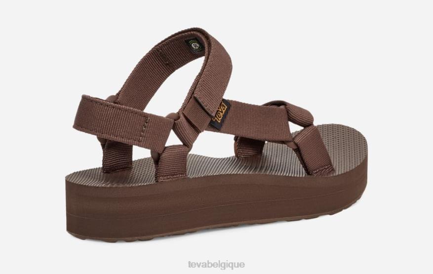 Teva mi-forme universelle pour femme 4D2N27marron forêt tropicale