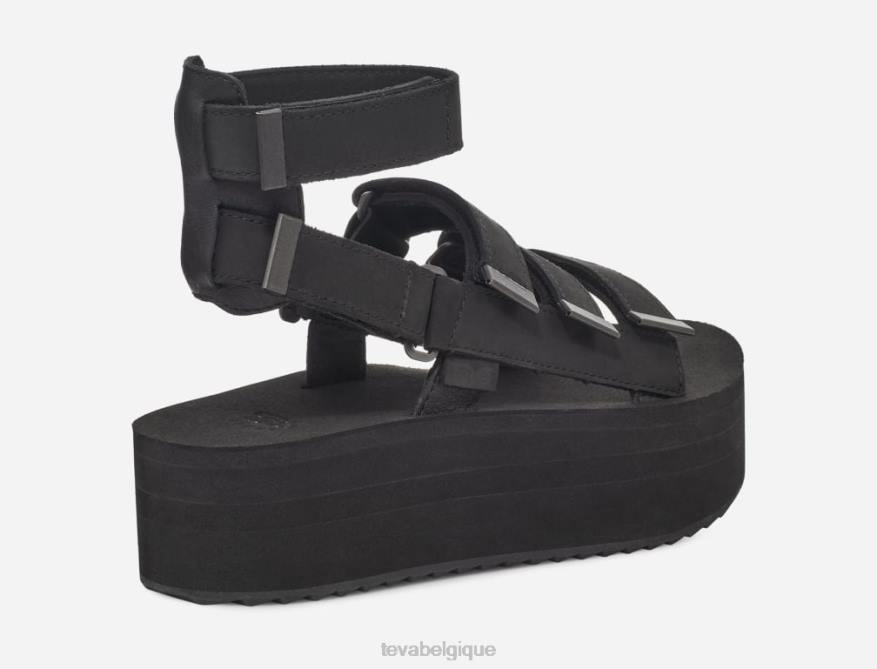 Teva plateforme femme mevia cuir 4D2N80noir