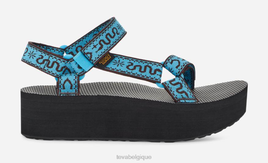 Teva plateforme universelle pour femmes 4D2N48bandana verseau