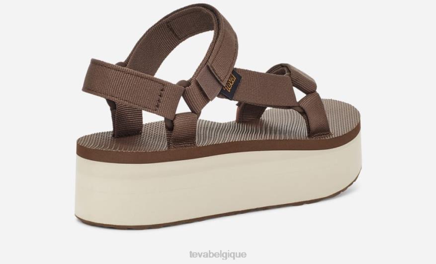 Teva plateforme universelle pour femmes 4D2N52marron/bouleau