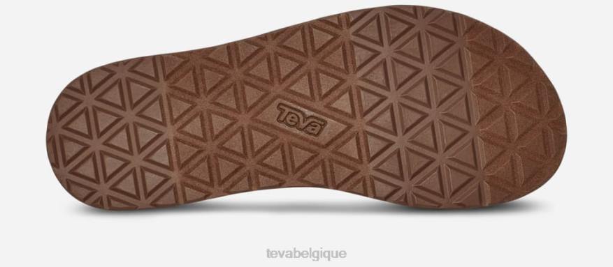 Teva plateforme universelle pour femmes 4D2N52marron/bouleau
