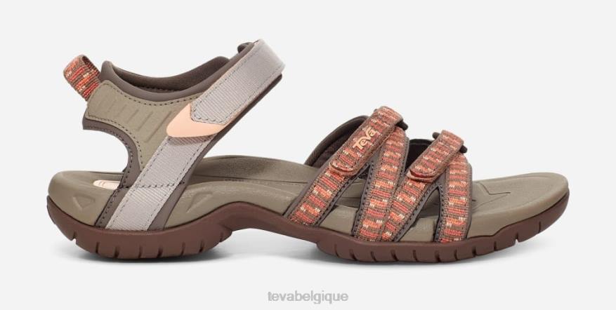 Teva tirra des femmes 4D2N16piles beige/orange
