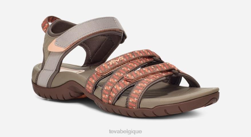 Teva tirra des femmes 4D2N16piles beige/orange