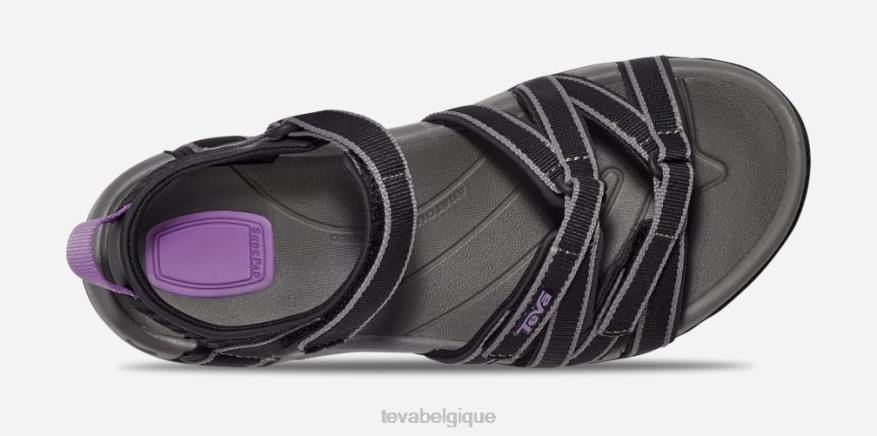 Teva tirra des femmes 4D2N19gris noir