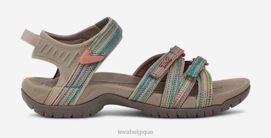 Teva tirra des femmes 4D2N21taupe multicolore