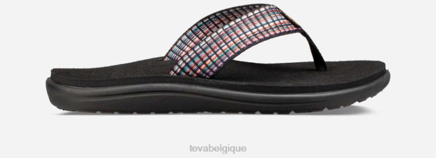 Teva Voya Flip pour femme 4D2N55bar street multi noir