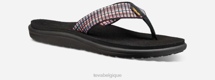 Teva Voya Flip pour femme 4D2N55bar street multi noir