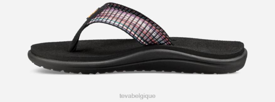 Teva Voya Flip pour femme 4D2N55bar street multi noir