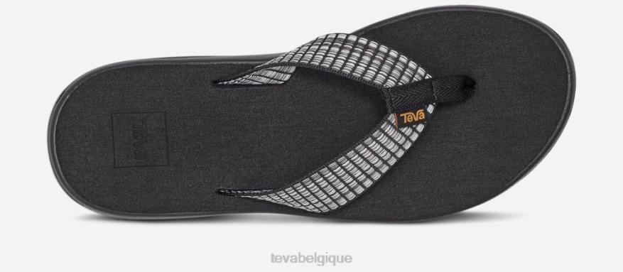 Teva Voya Flip pour femme 4D2N56bar street blanc multi