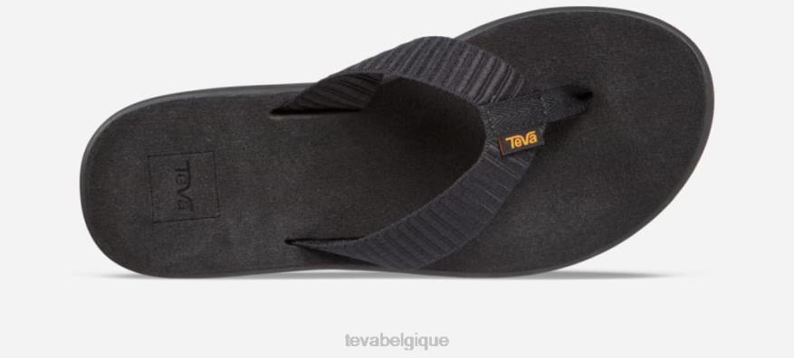 Teva Voya Flip pour femme 4D2N57bar rue noir