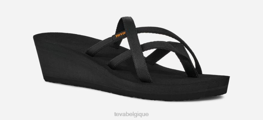 Teva chaussures compensées mush mandalyn pour femmes ola 2 4D2N60noir
