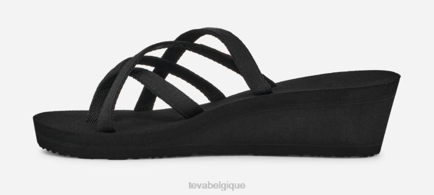 Teva chaussures compensées mush mandalyn pour femmes ola 2 4D2N60noir
