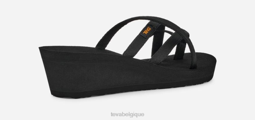 Teva chaussures compensées mush mandalyn pour femmes ola 2 4D2N60noir