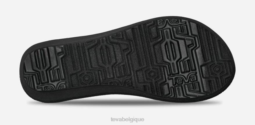 Teva chaussures compensées mush mandalyn pour femmes ola 2 4D2N60noir