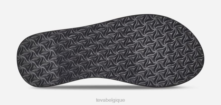 Teva olowahu pour femmes 4D2N44paumes noir/blanc