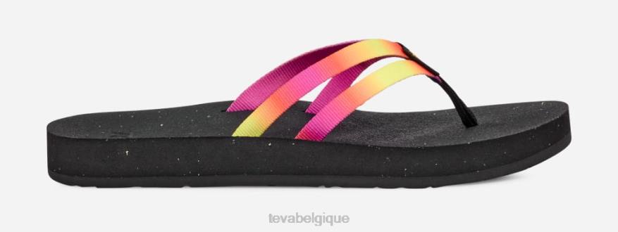 Teva reflip à bretelles dégradées pour femmes 4D2N93aura rose violette