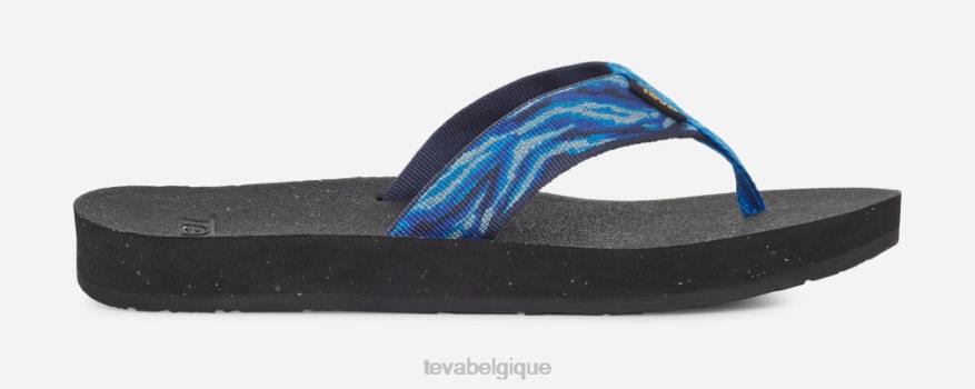 Teva reflip pour femmes 4D2N124vagues bleues