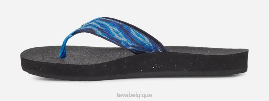 Teva reflip pour femmes 4D2N124vagues bleues