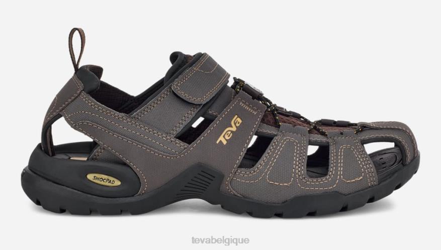 Teva amont pour hommes 4D2N145café turc