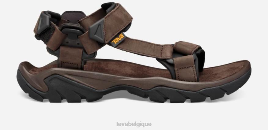 Teva cuir universel terra fi 5 pour hommes 4D2N144café turc