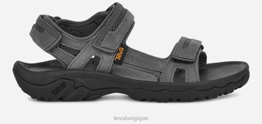 Teva hudson pour hommes 4D2N281gris mouette foncé