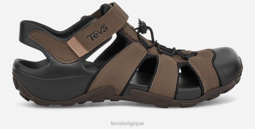 Teva silex pour hommes 4D2N387café turc