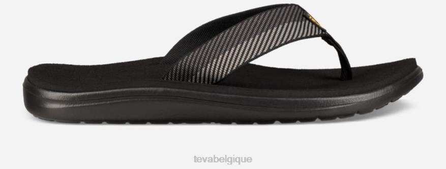 Teva Voya Flip pour hommes 4D2N269vori noir gris