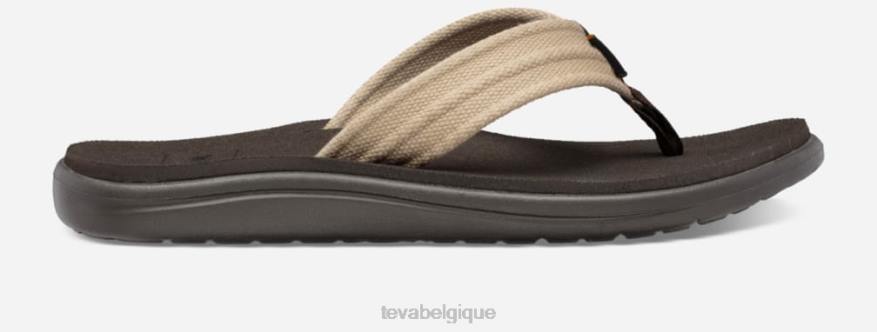 Teva tongs en toile Voya pour hommes 4D2N284dune