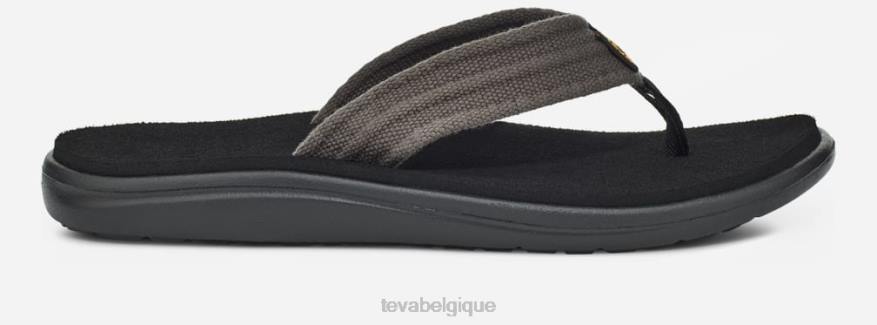 Teva tongs en toile Voya pour hommes 4D2N285bruine